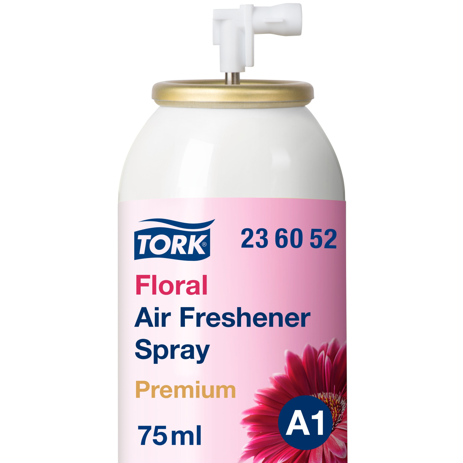 Аерозольний освіжувач повітря Tork Premium з квітковим ароматом, 75 мл, 3000 порцій