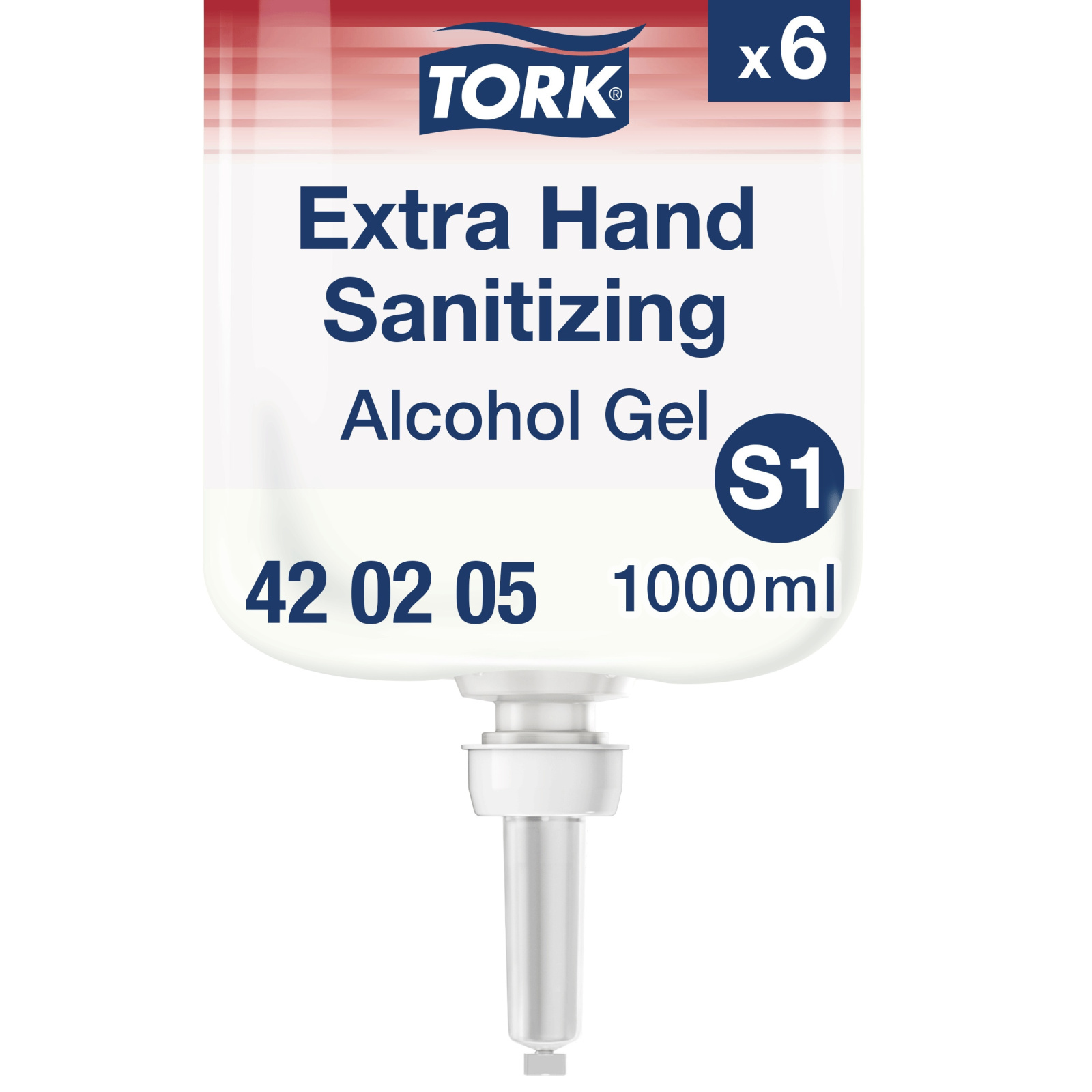 Спиртовий гель для дезінфекції рук Tork Premium Extra, 1000 мл