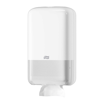 Диспенсер Tork Elevation для листового туалетного паперу, білий