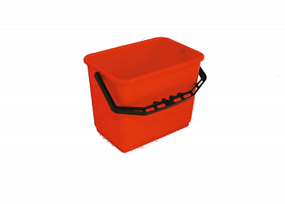 Відро пластикове Filmop, червоне, 6 л