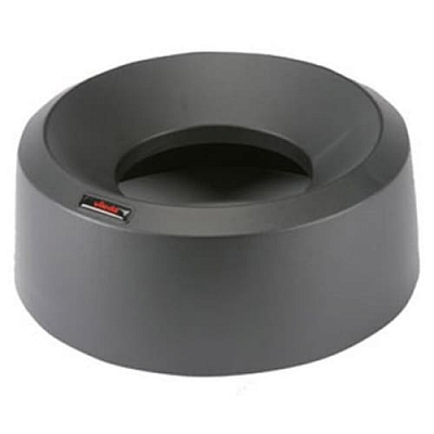 Кришка для контейнера для сміття Vileda Professional Іріс, чорна, кругла