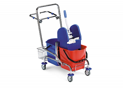 Комплексний візок Filmop Scala для прибирання з роликовим віджимом, 2х15 л