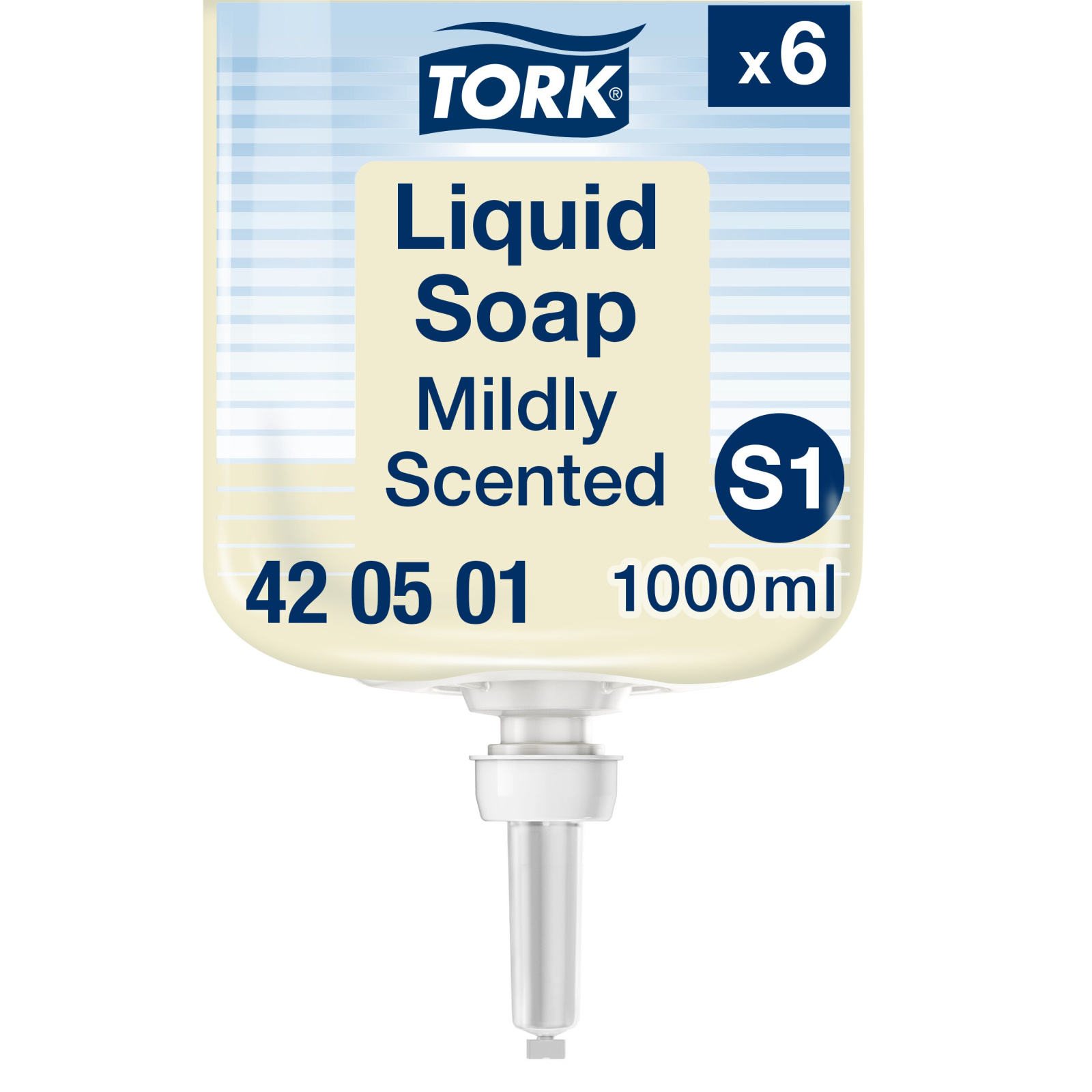 Рідке мило для рук Tork Premium, м'яке, 1000 мл, ≈ 1000 порцій