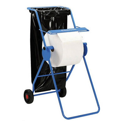 Підлоговий диспенсер Kimberly-Clark для матеріалу для протирання в рулонах, синій