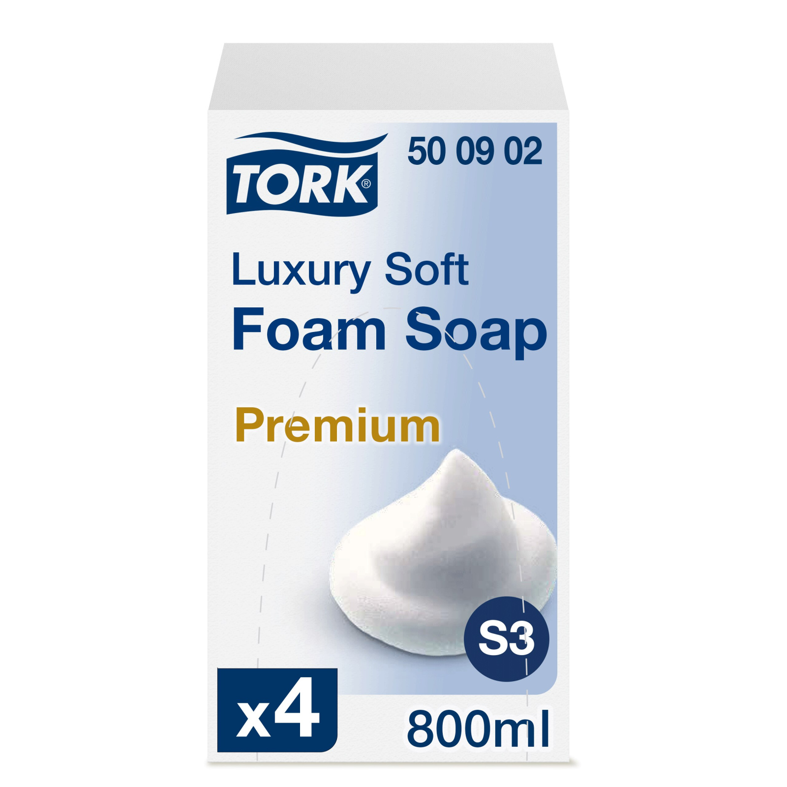Мило-піна для рук Tork Luxury Premium, 800 мл, ≈ 2000 порцій