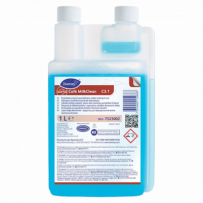 Засіб для очищення молочних систем кавомашин Diversey Suma Café Milk Clean C3.1, 1 л