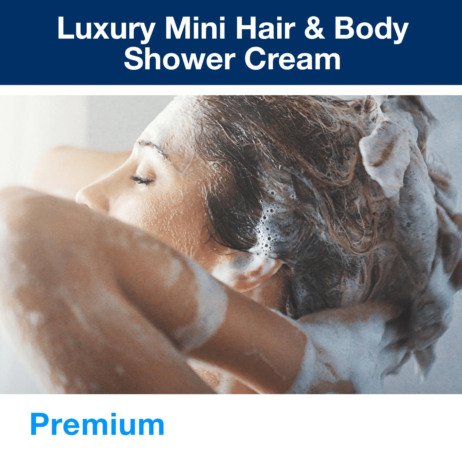 Рідке мило-шампунь Tork Luxury Premium Міні для тіла і волосся, 0,475 л, ≈ 475 порцій