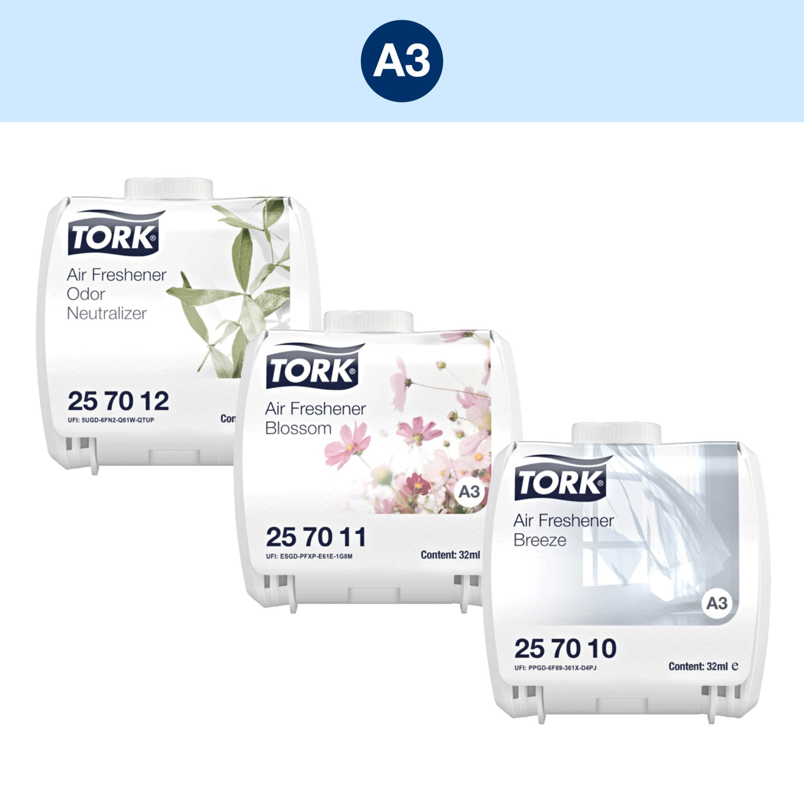 Диспенсер Tork Elevation для освіжувача повітря постійної дії, чорний