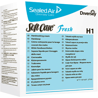 Рідке мило для рук Diversey Soft Care Fresh, 0,8 л